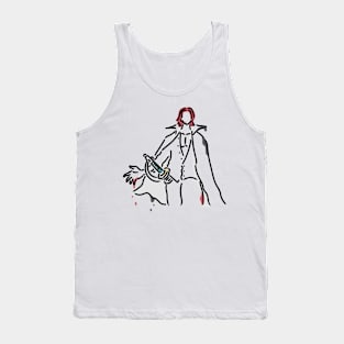 Shanks line art Tank Top